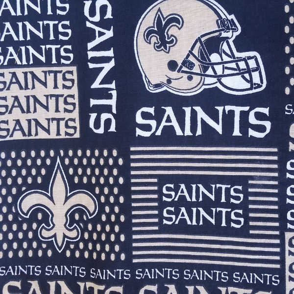 NFL New Orleans Saints Cotton Fabric